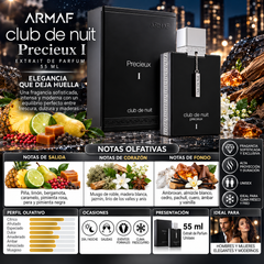 Armaf Club de Nuit Precieux I: Extrait de Parfum 100ml Original