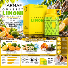Armaf Odyssey Limoni Fresh Edition Eau de Parfum 100ml Original