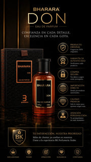 Perfume Bharara Don Eau de Parfum 100ml Original