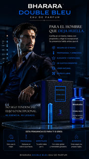 Perfume Bharara Double Bleu Eau de Parfum 100ml Original