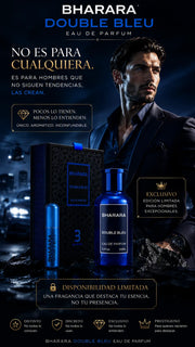 Perfume Bharara Double Bleu Eau de Parfum 100ml Original
