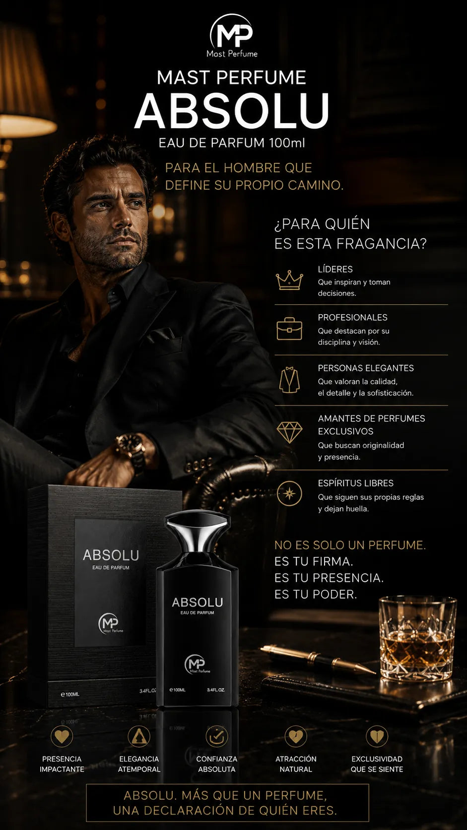 Mast Perfume Absolu Eau de Parfum 100ml Original