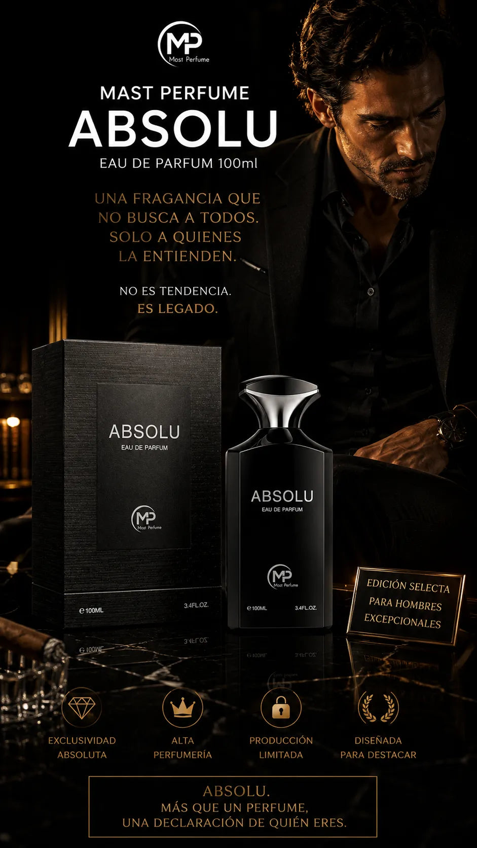 Mast Perfume Absolu Eau de Parfum 100ml Original