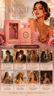 Mast Perfume Velvet Rose Eau de Parfum 100ml Original