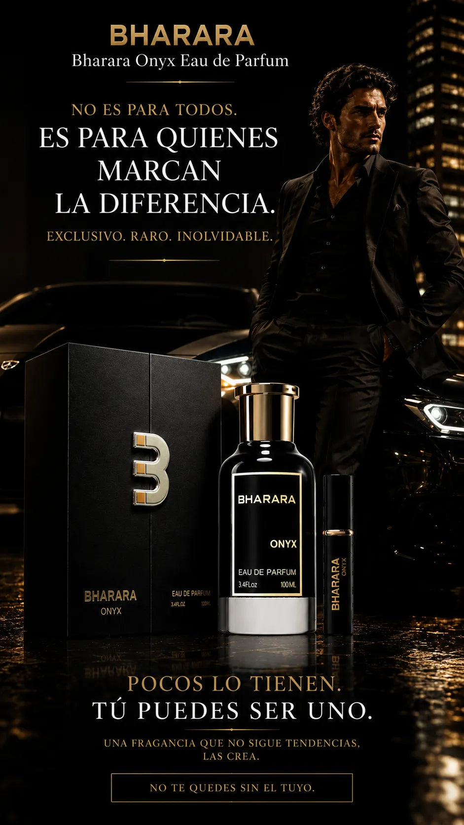 Perfume Bharara Onyx Eau de Parfum 100ml Original