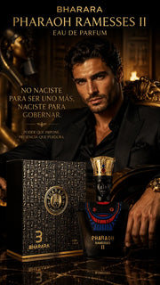 Perfume Bharara Pharaoh Ramesses II Eau de Parfum 100ml Original