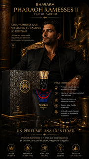 Perfume Bharara Pharaoh Ramesses II Eau de Parfum 100ml Original