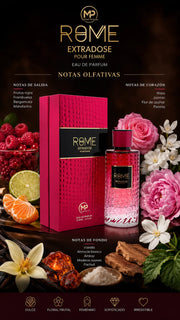 Perfume Bharara Mast Rome Extradose Pour Femme Eau de Parfum 100ml Original