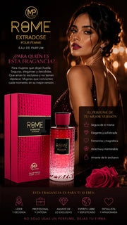 Perfume Bharara Mast Rome Extradose Pour Femme Eau de Parfum 100ml Original