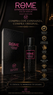 Perfume Bharara Perfume Rome Extradose Pour Homme Eau de Parfum 100ml Original