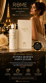 Perfume Bharara Rome Ivory Pour Femme Eau de Parfum 100ml Original