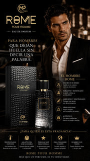 Perfume Bharara Rome Pour Homme Eau de Parfum 100ml Original