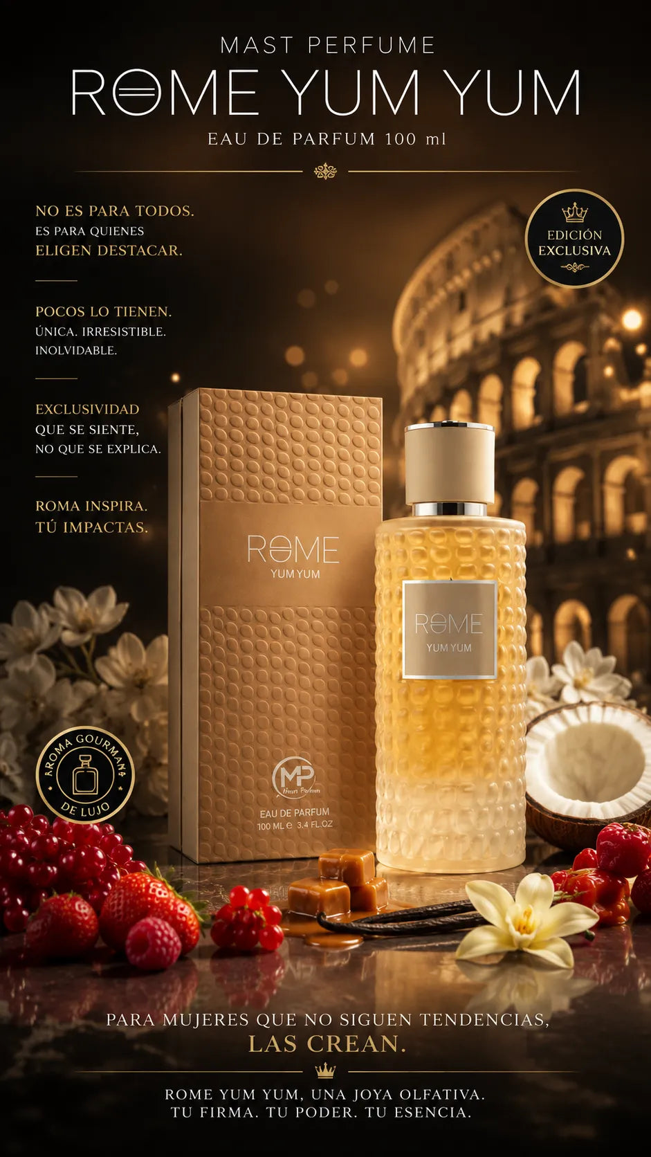 Mast Perfume Rome Yum Yum Eau de Parfum 100ml Original