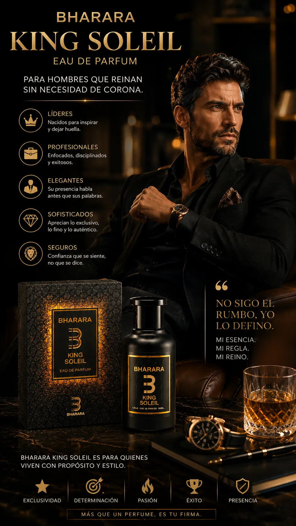 Bharara King Soleil Eau de Parfum 100ml Original