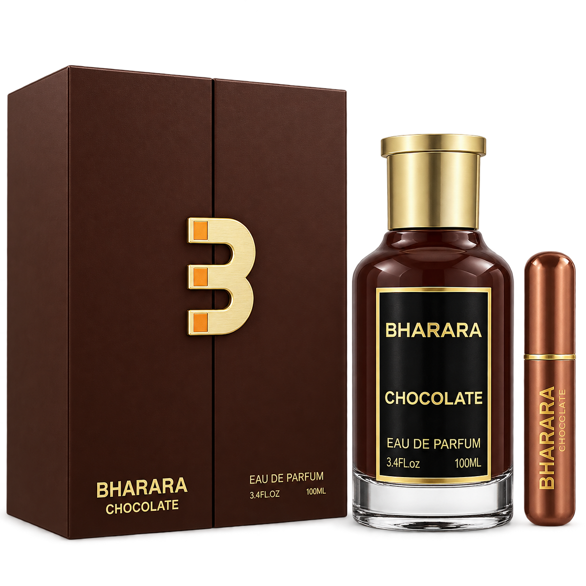 Bharara Chocolate Eau de Parfum 100ml Original - Exclusivo y Sofisticado — imagen 1