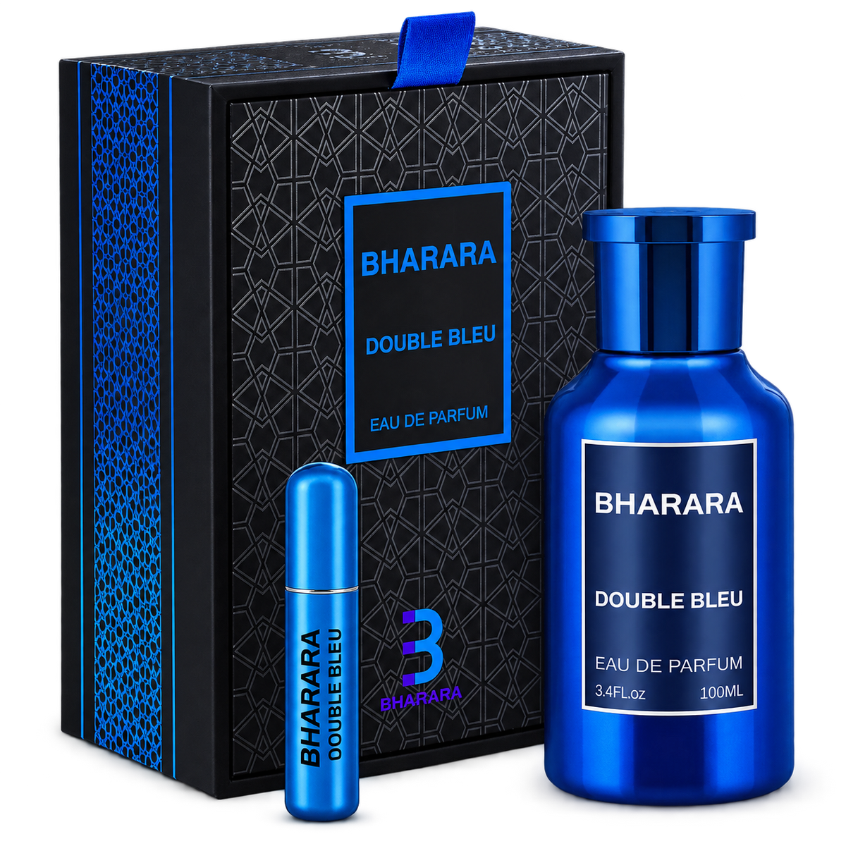 Bharara Double Bleu Eau de Parfum 100ml Original - Elegancia y Frescura — imagen 1