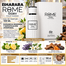Bharara Rome Ivory Pour Homme Eau de Parfum 100ml Original