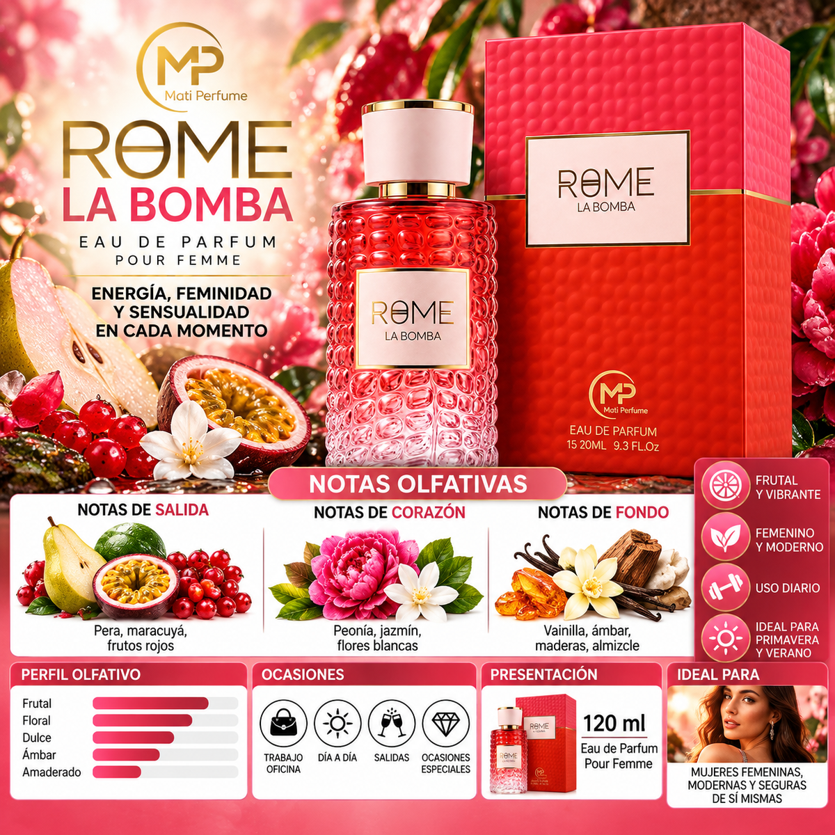 Bharara Mast Rome La bomba 100ml — imagen 2
