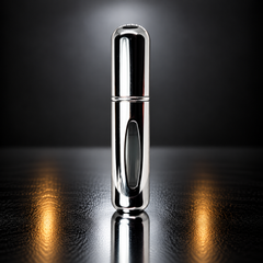 Perfumeros recargables premium — Plateado