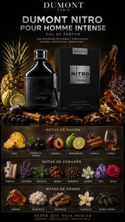 Dumont Nitro Pour Homme Intense Eau de Parfum 100ml Original