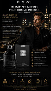 Dumont Nitro Pour Homme Intense Eau de Parfum 100ml Original