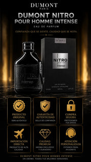 Dumont Nitro Pour Homme Intense Eau de Parfum 100ml Original
