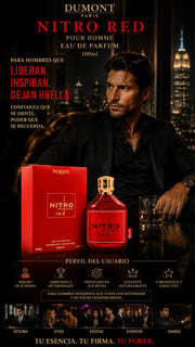 Dumont Paris Nitro Red Pour Homme Eau de Parfum 100ml Original