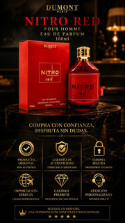 Dumont Paris Nitro Red Pour Homme Eau de Parfum 100ml Original