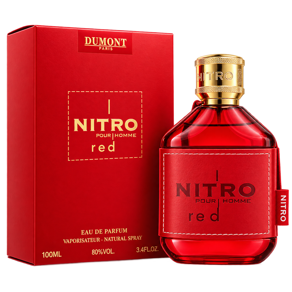 Dumont Paris Nitro Red Pour Homme Eau de Parfum 100ml Original — imagen 1