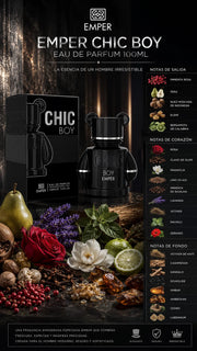 Perfume Emper Chic Boy Eau de Parfum 100ml Original