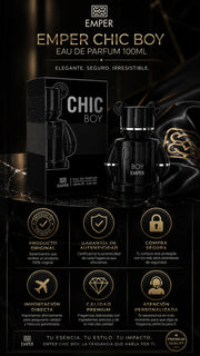 Perfume Emper Chic Boy Eau de Parfum 100ml Original