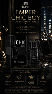 Perfume Emper Chic Boy Eau de Parfum 100ml Original