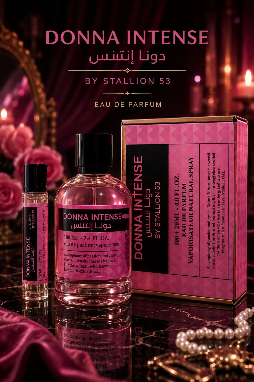 Perfume Emper Donna Intense original 100ml mujer envío rápido Colombia
