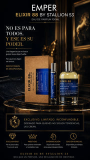 Perfume Emper Elixir 88 By Stallion 53 Eau de Parfum 100ml Original