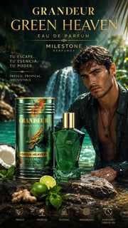 Perfume Emper Milestone Grandeur Green Heaven Eau de Parfum 100ml Original