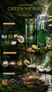 Perfume Emper Milestone Grandeur Green Heaven Eau de Parfum 100ml Original