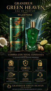 Perfume Emper Milestone Grandeur Green Heaven Eau de Parfum 100ml Original