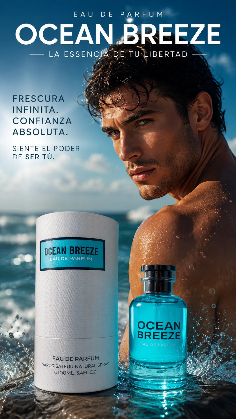 Perfume Emper Ocean Breeze Eau de Parfum 100ml Original
