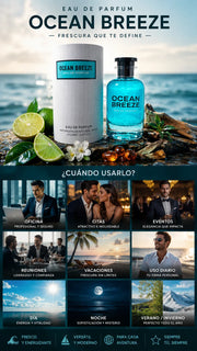 Perfume Emper Ocean Breeze Eau de Parfum 100ml Original