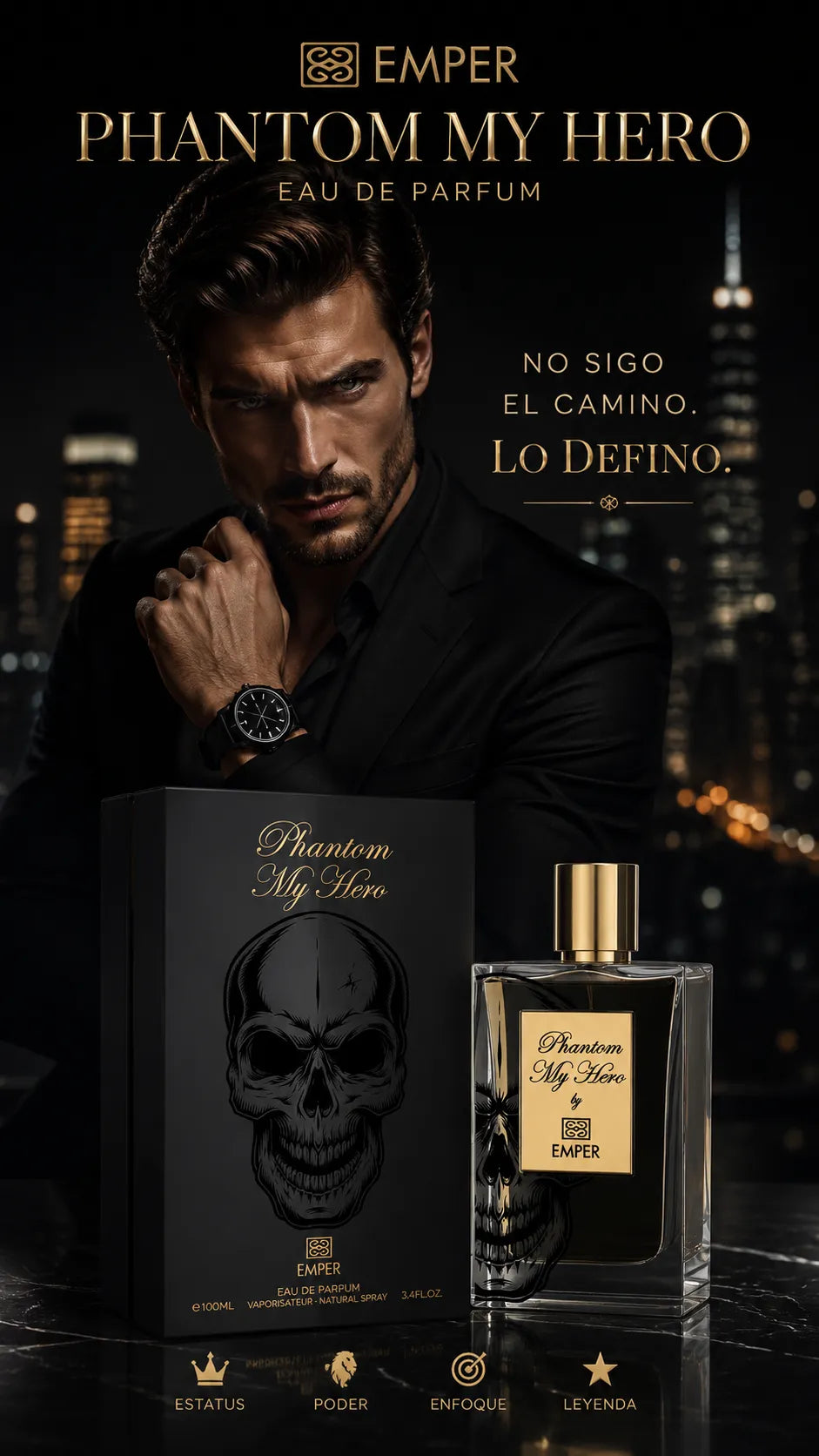 Perfume Emper Phantom My Hero Eau de Parfum 100ml Original
