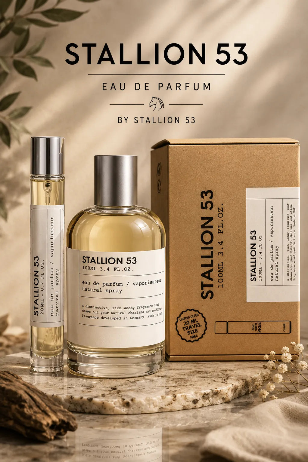 Perfume Emper Stallion 53 original 100ml hombre envío rápido Colombia