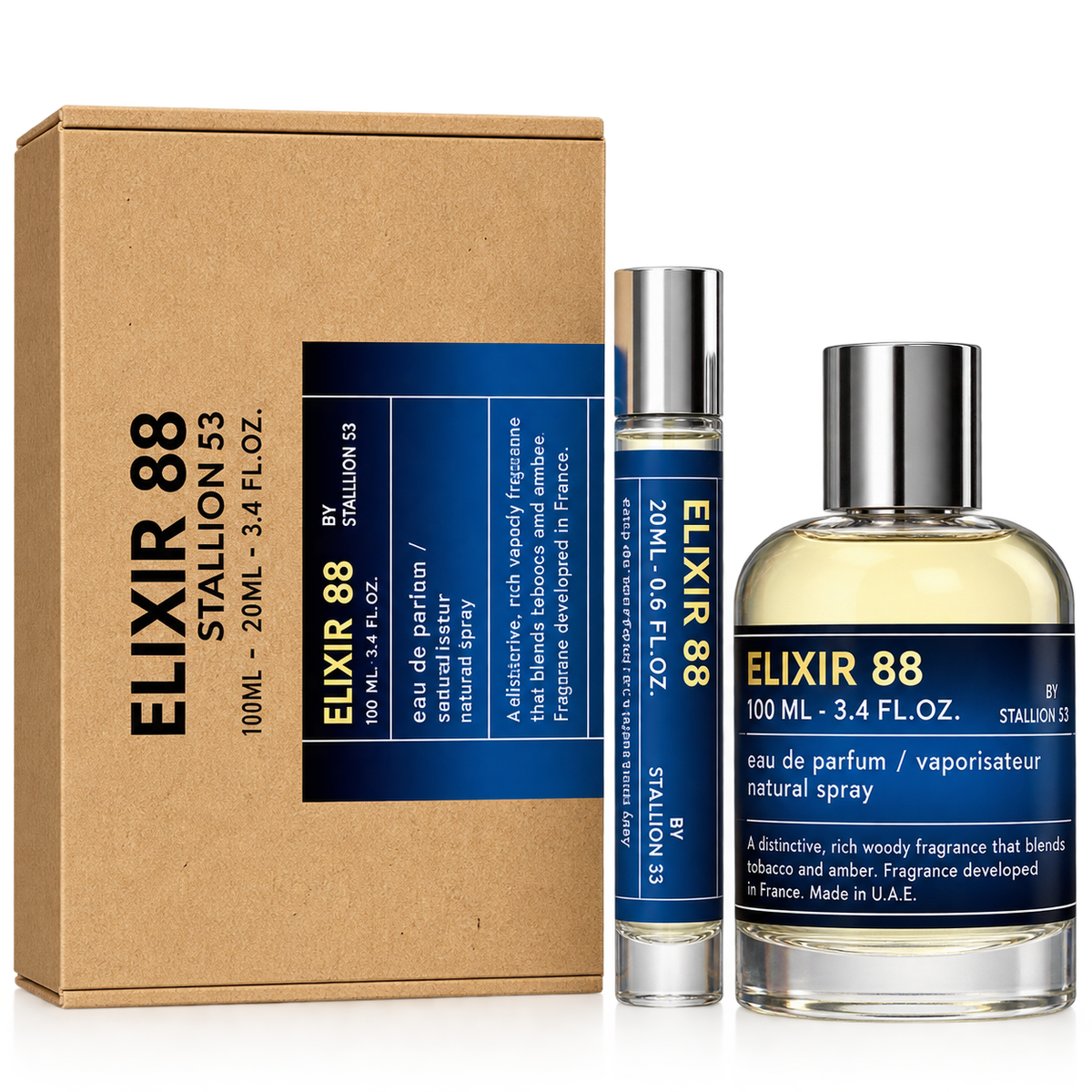Emper Elixir 88 By Stallion 53 Eau de Parfum 100ml - Original — imagen 1