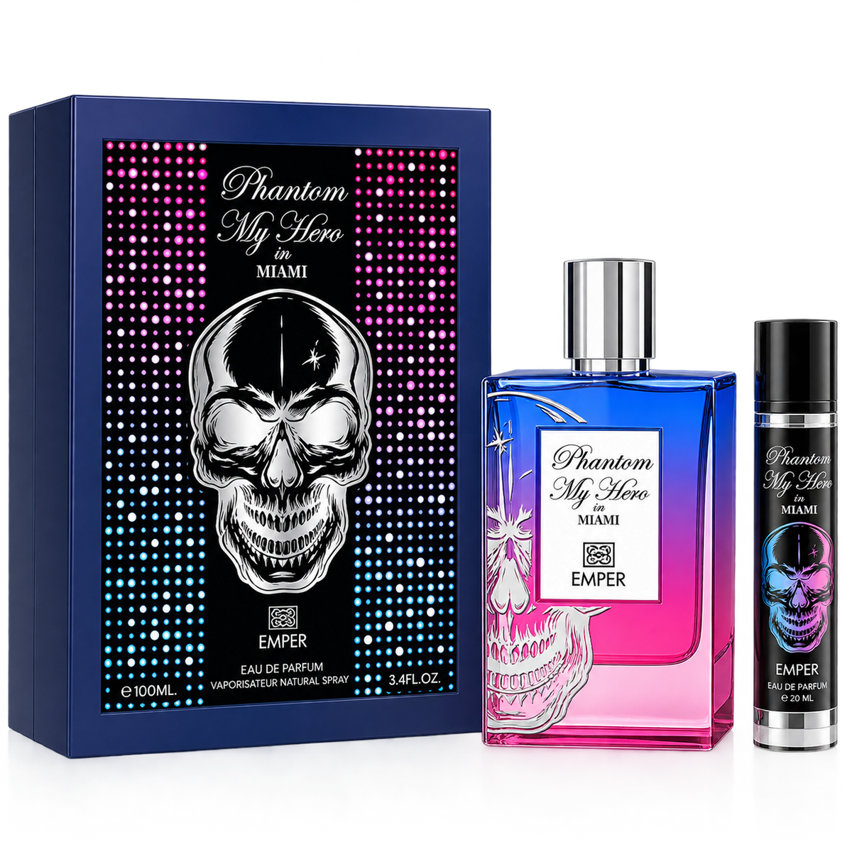 Emper Phantom My Hero in Miami Eau de Parfum 100ml Original — imagen 1