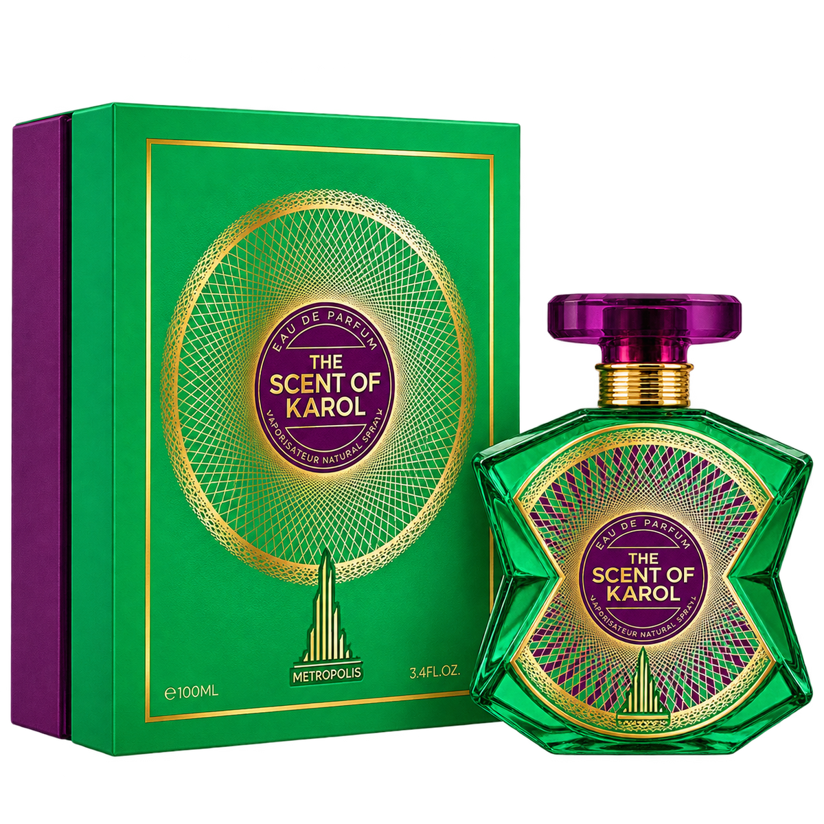 Emper Metropolis The Scent Of Karol Eau de Parfum 100ml Original - Elegancia y Distinción — imagen 1