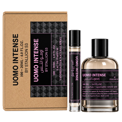 Emper Uomo Intense by Stallion 53 Eau de Parfum 100ml + Mini Spray 20ml Original