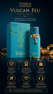 Perfume French Avenue Vulcan Feu Eau de Parfum 100ml Original