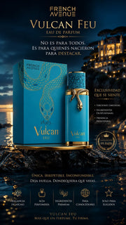 Perfume French Avenue Vulcan Feu Eau de Parfum 100ml Original