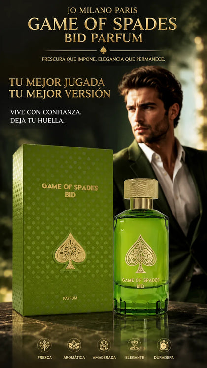 Perfume Jo Milano Paris Game Of Spades Bid Parfum 100ml Original