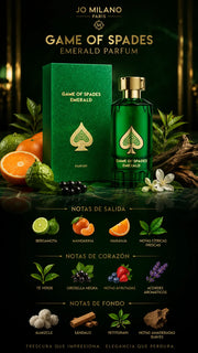 Perfume Jo Milano Game of Spades Emerald Parfum 100ml Original