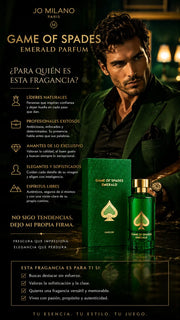 Perfume Jo Milano Game of Spades Emerald Parfum 100ml Original